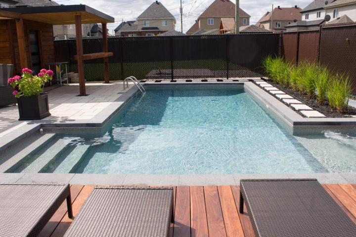 Inground pool installation Laval